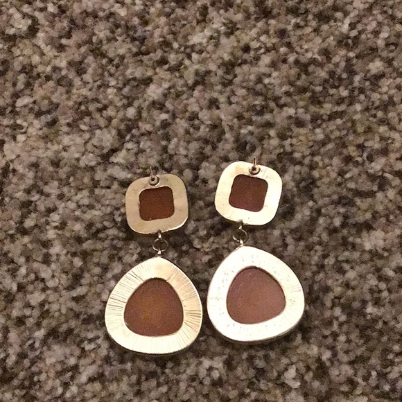 Orange Costume Earrings - Picture 3 of 5